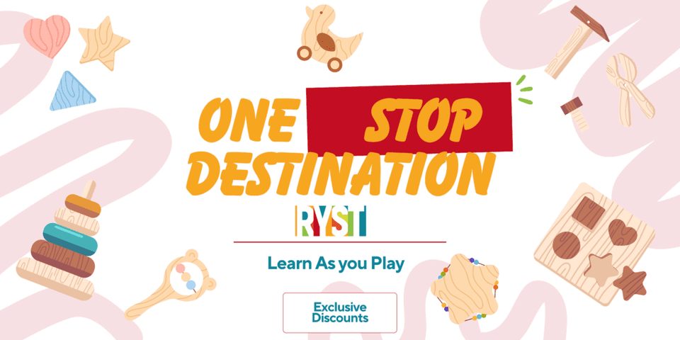 RYST Toys — wooden Montessori toys, learn as you play